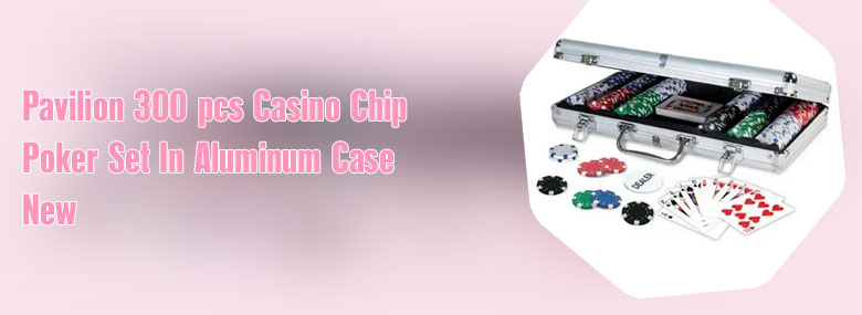 300 pc poker chip set