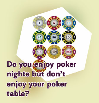 Discount poker tables
