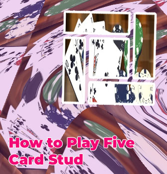 Free five card stud poker game
