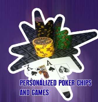 Themed poker chips