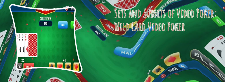 Video poker wild